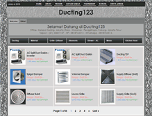 Tablet Screenshot of ducting123.com